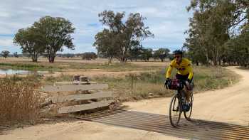 Crossing a small bridge on the route between Mendooran and Dunedoo,Michele Eckersley Crossing a small bridge on the route between Mendooran and Dunedoo