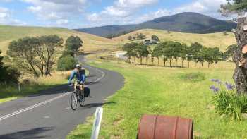 Cycling Myrtle Mountain to Candelo in Bega Shire,Kate Baker Cycling Myrtle Mountain to Candelo in Bega Shire