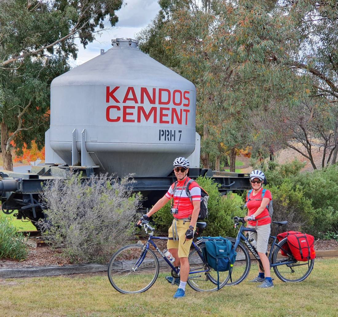 Cyclists in Kandos |  <i>Ross Baker</i>