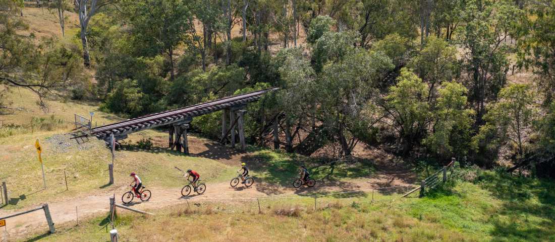 Classic Australian scenery along the Brisbane Valley Rail Trail |  Tourism and Events Queensland